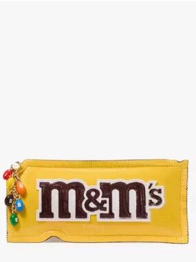 Kate Spade × M&M's Candy Embellished Crossbody Limited Edition in Yellow Multi